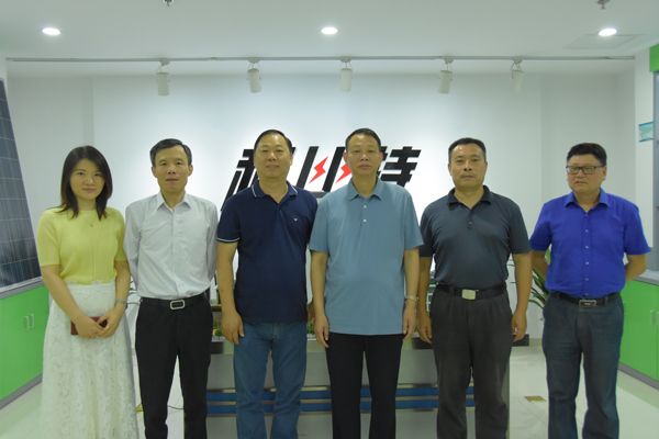 长沙市政协主席、党组书记文树勋一行莅临时博在线登录防雷走访调研
