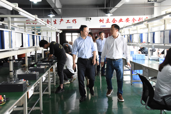 长沙市政协领导一行走访调研委员企业-时博在线登录