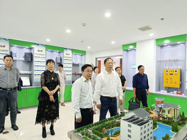 湖南省政协副主席、民建湖南省委会主委赖明勇莅临时博在线登录走访调研